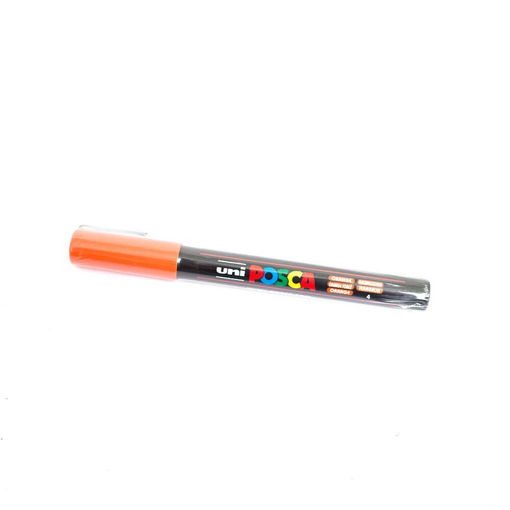 Uni Posca, Paint Marker, Art & School, 3M, 48471, Orange